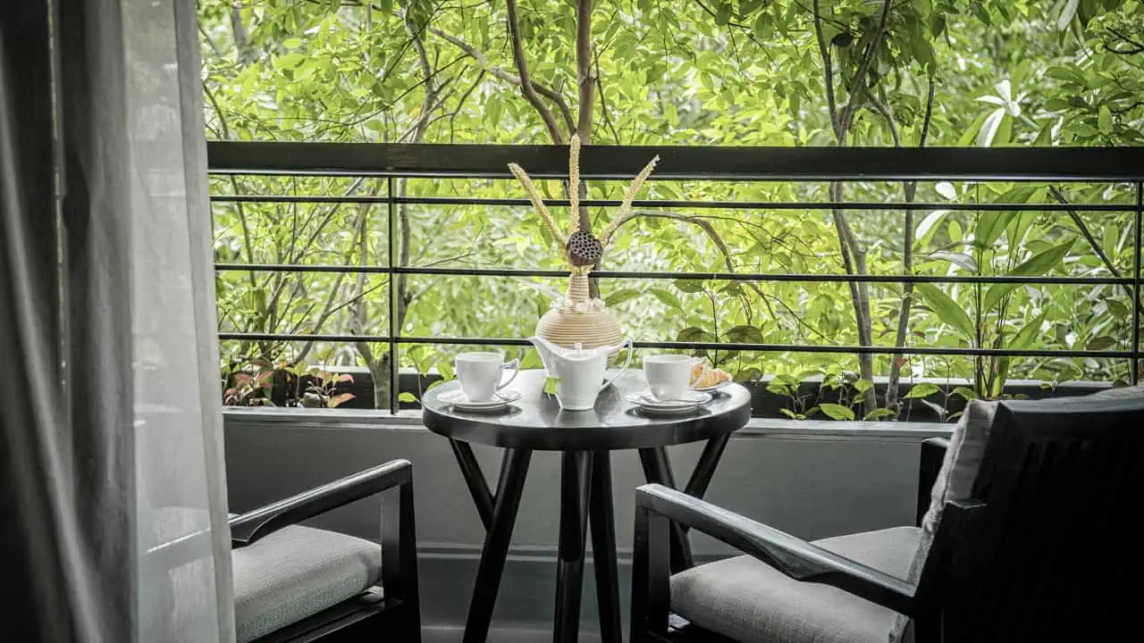 Terrasse de la chambre Deluxe Anjali by Syphon
