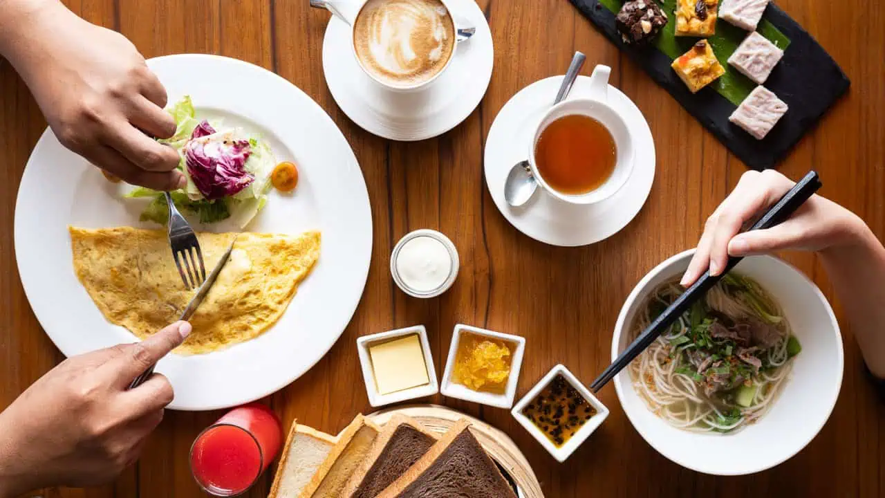 Restaurant Mekhala petit-déjeuner